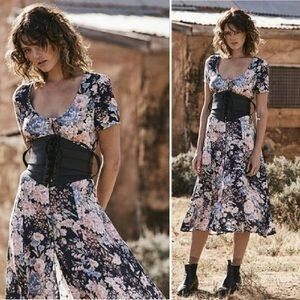 Auguste the Label Alice Day Dress Navy Francis Floral